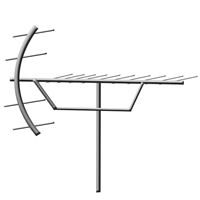 UHF8列 鋁合金天線