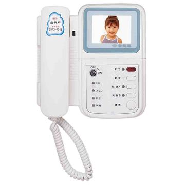 CR-02FSC數位防盜彩色影像室內機