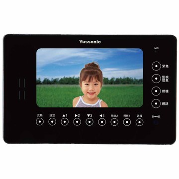 YUS180-R11嵌入式防盜彩色影像室內機