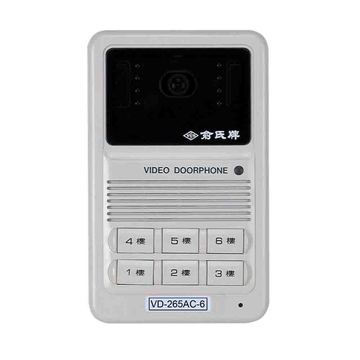 VD-265AC-6彩色攝影門口機